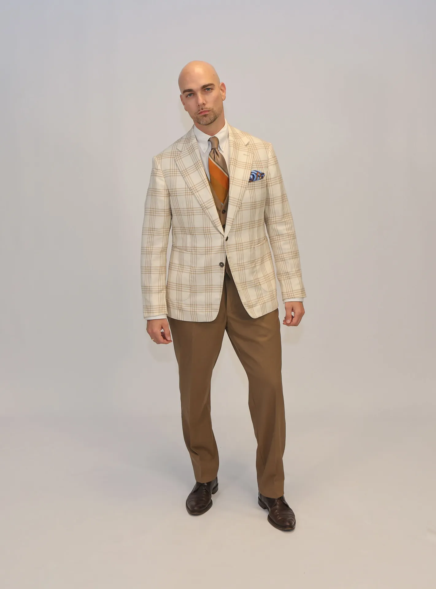 Loro Piana MTM Pantalon & Blazer – Warme Aardse Tint – Sprezzatura